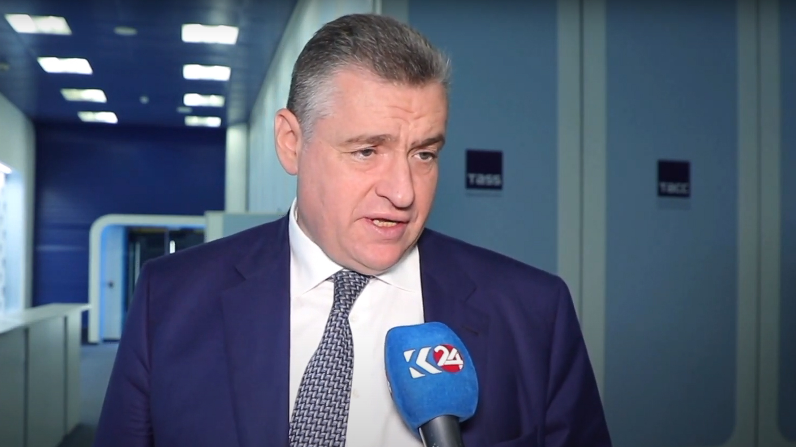 لیانید سلوتسکی، سەرۆکی لیژنەی پەیوەندییەکانی دەرەوەی پەرلەمانی رووسیا